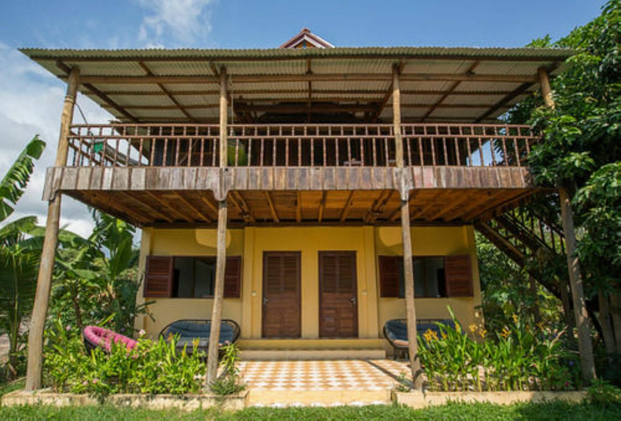 Champa Lodge Kampot Buitenkant foto
